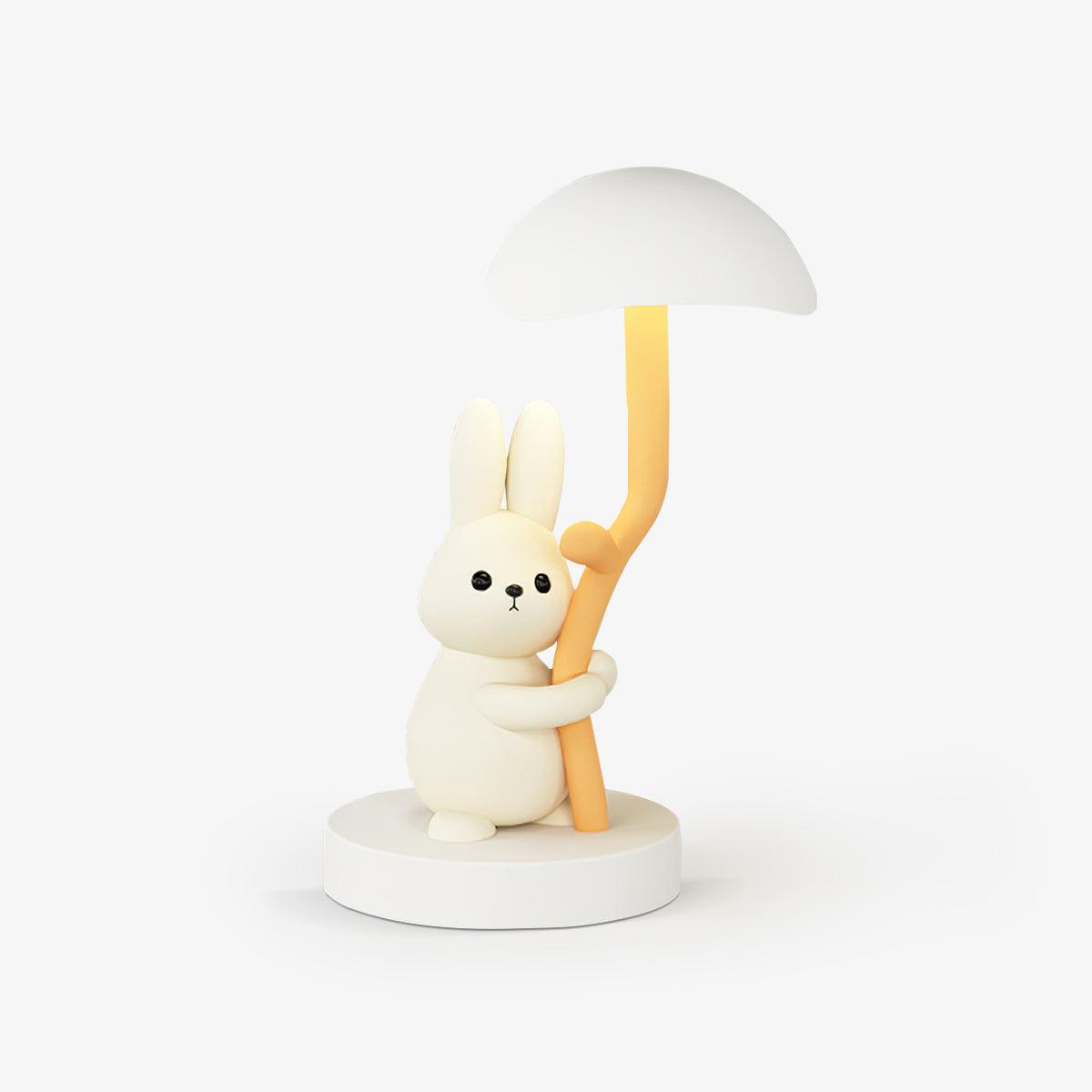 Rabbit Hug Table Lamp 9.1″- 15.7″ - Docos