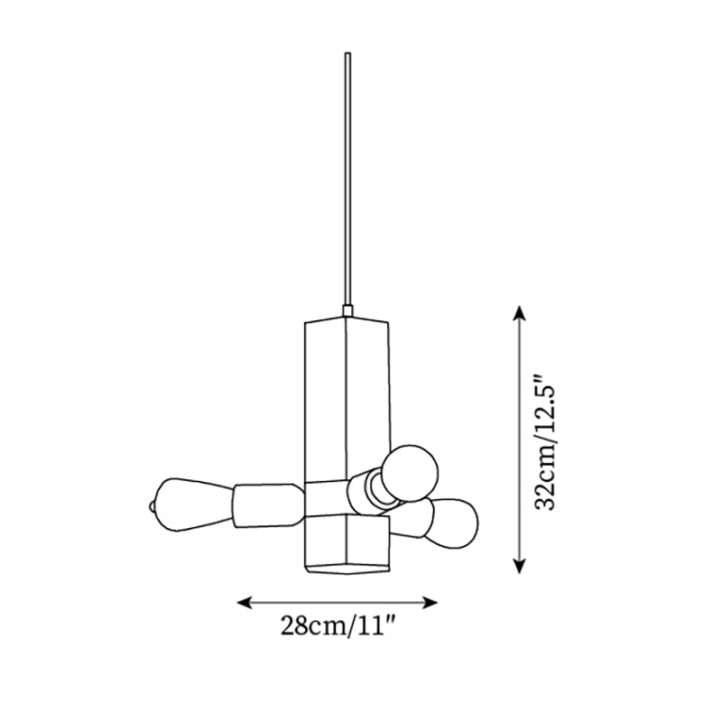 Radia  Wood Pendant Lamp