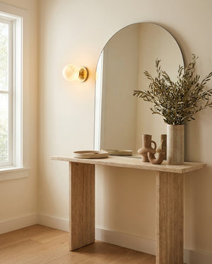 Radiora Alabaster Wall Sconce