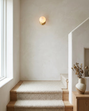 Radiora Alabaster Wall Sconce