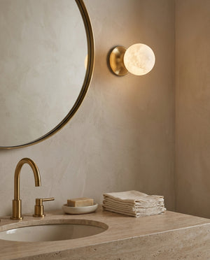 Radiora Alabaster Wall Sconce