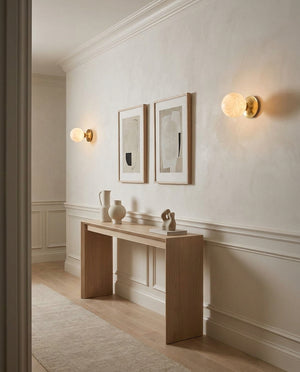 Radiora Alabaster Wall Sconce