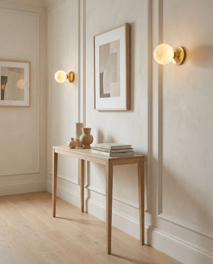 Radiora Alabaster Wall Sconce