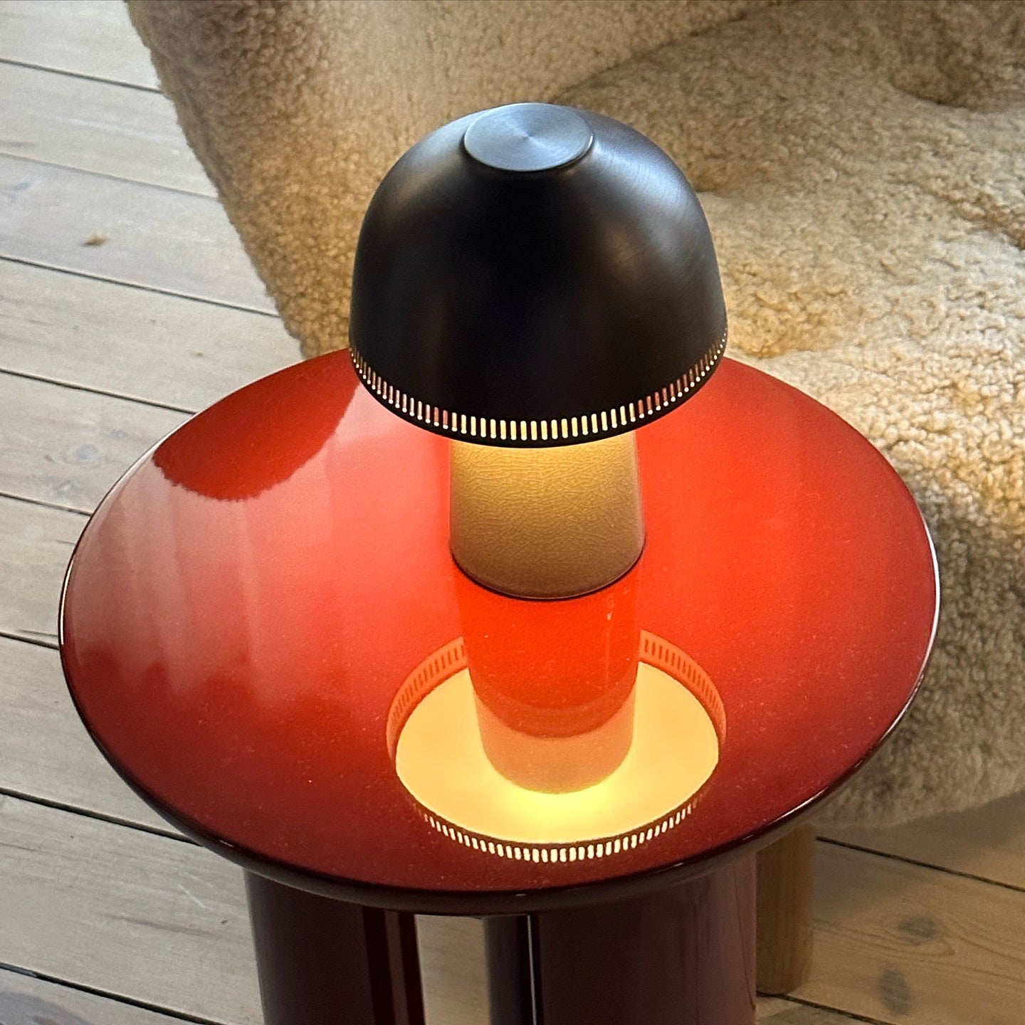 Raku Table Lamp 6.3″- 8.2″