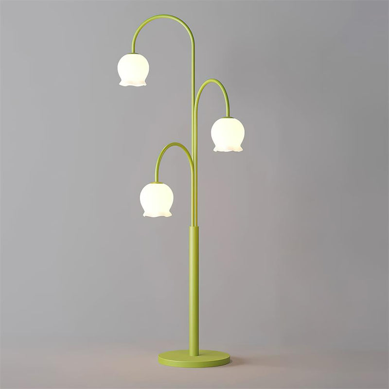 Green Jenavive Floor Lamp – detail 2