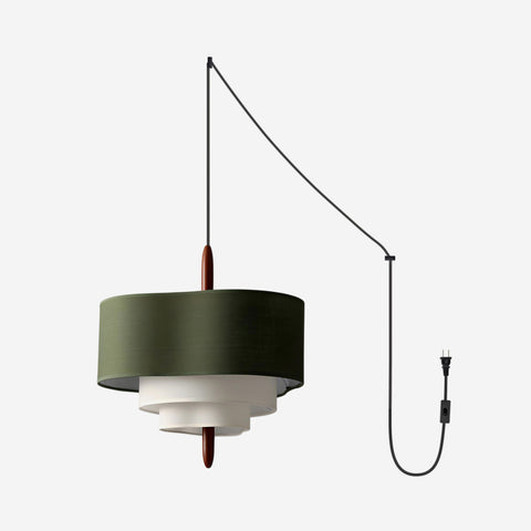 Raphia Plug In Pendant Light