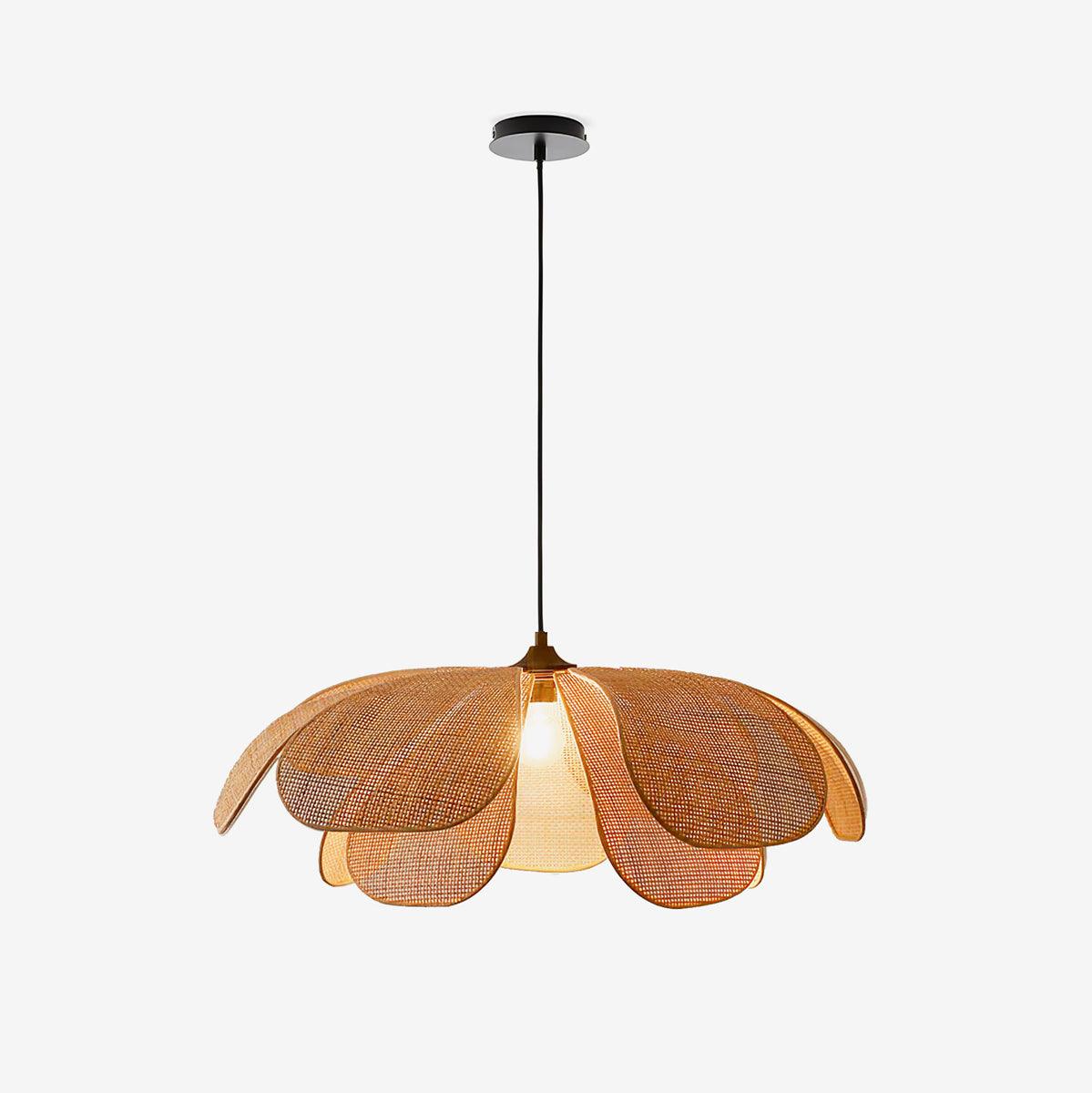 Rattan Petal Pendant Lamp - Docos