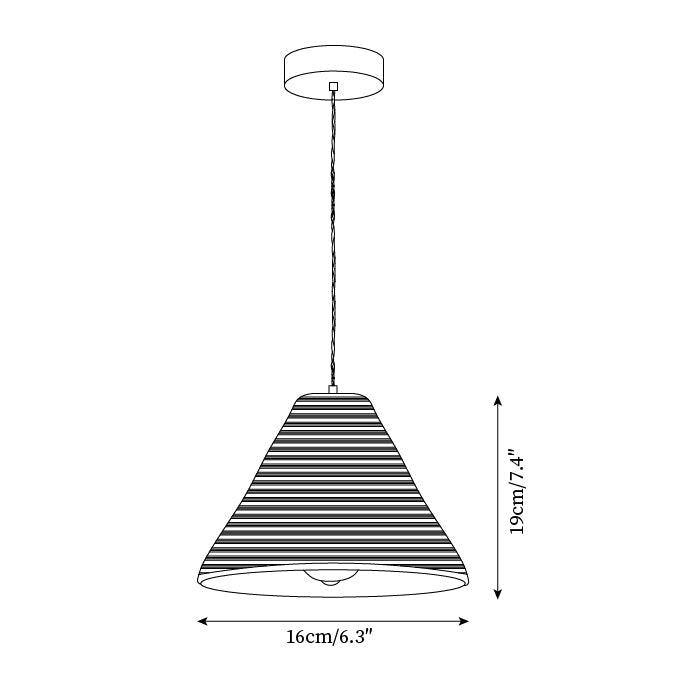 Rattan Shirley Pendant Lamp