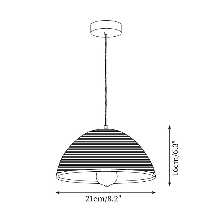 Rattan Shirley Pendant Lamp