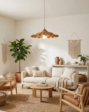 Ravela Rattan Pendant Light