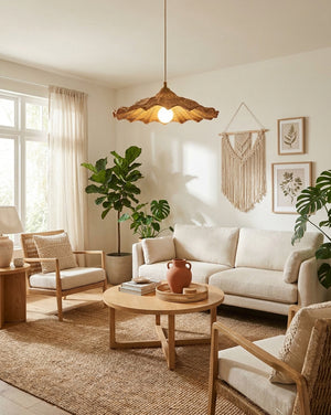 Ravela Rattan Pendant Light