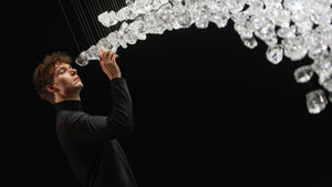 Raw Crystal Customize Chandelier