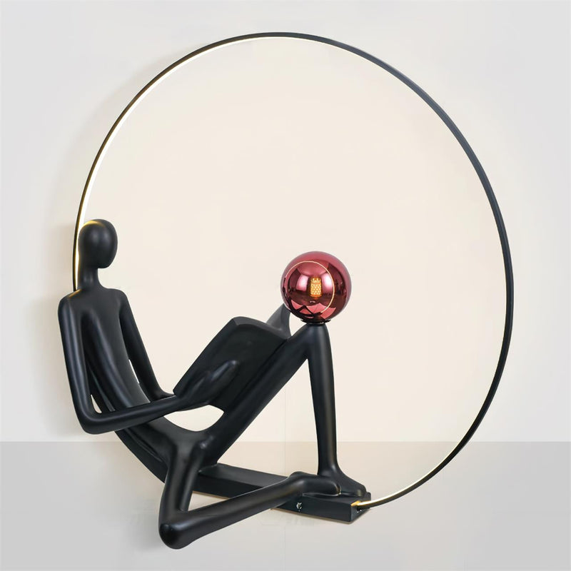 Reader Statue Floor Lamp – detail 10