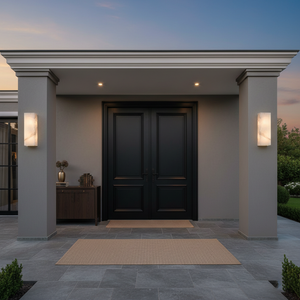 Rectangular Alabaster Wall Sconce