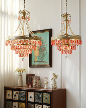 Red Ruby Chandelier - Docos
