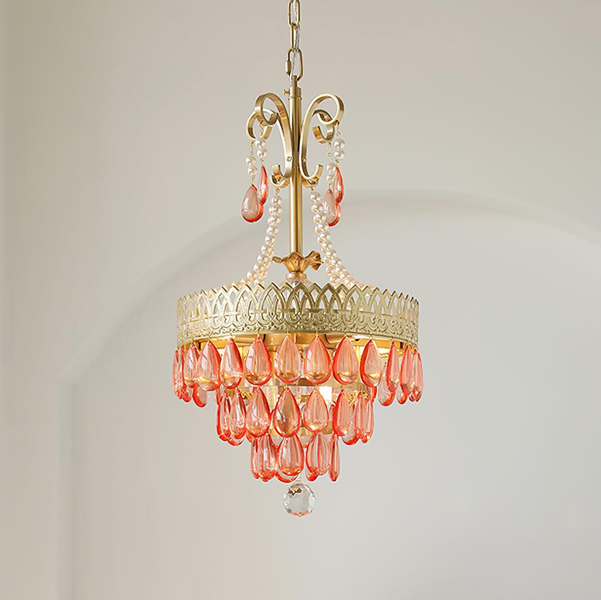 Red Ruby Chandelier - Docos