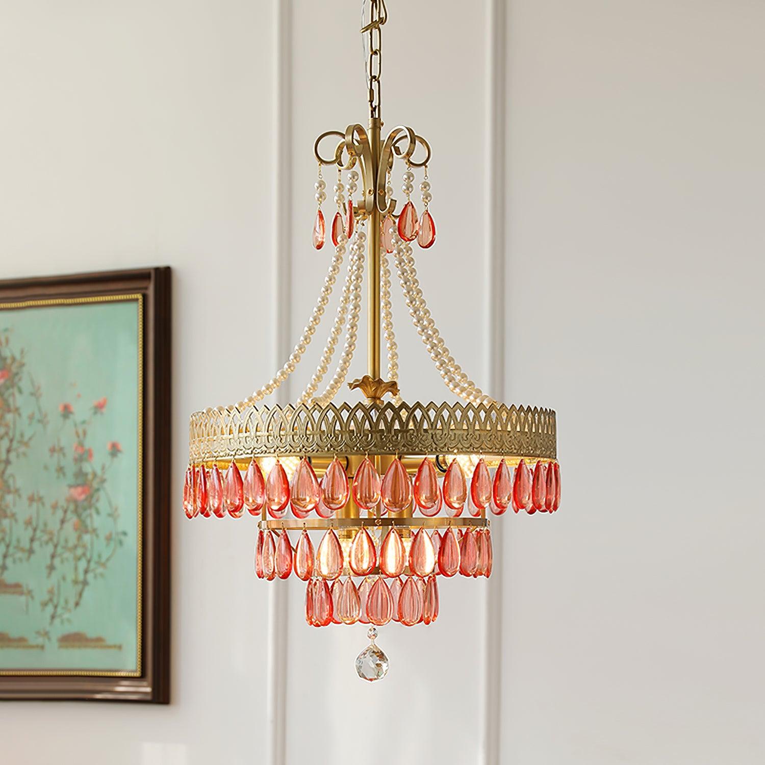 Red Ruby Chandelier