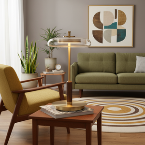 Lámpara de Mesa Redondo 8.6″- 17.5″