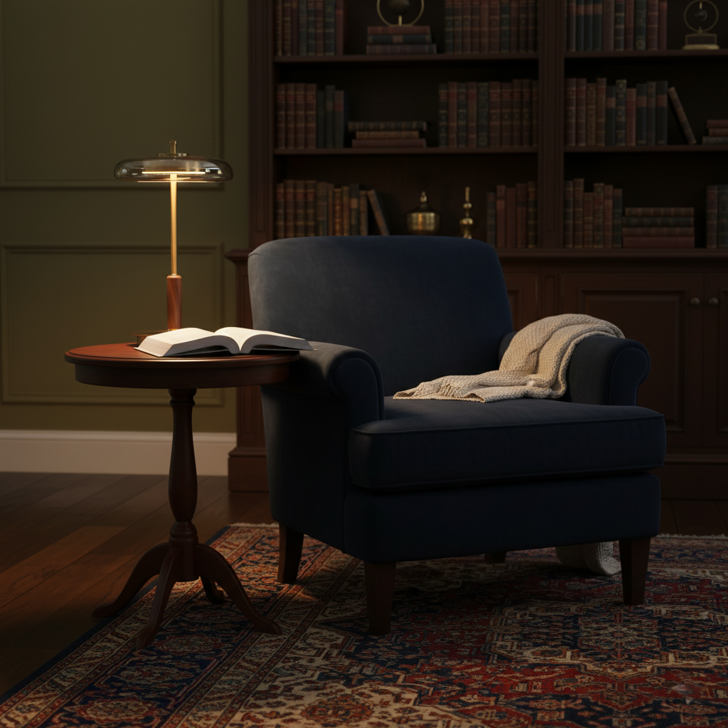 Lámpara de Mesa Redondo 8.6″- 17.5″