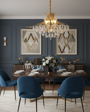 Regal Wisteria Chandelier