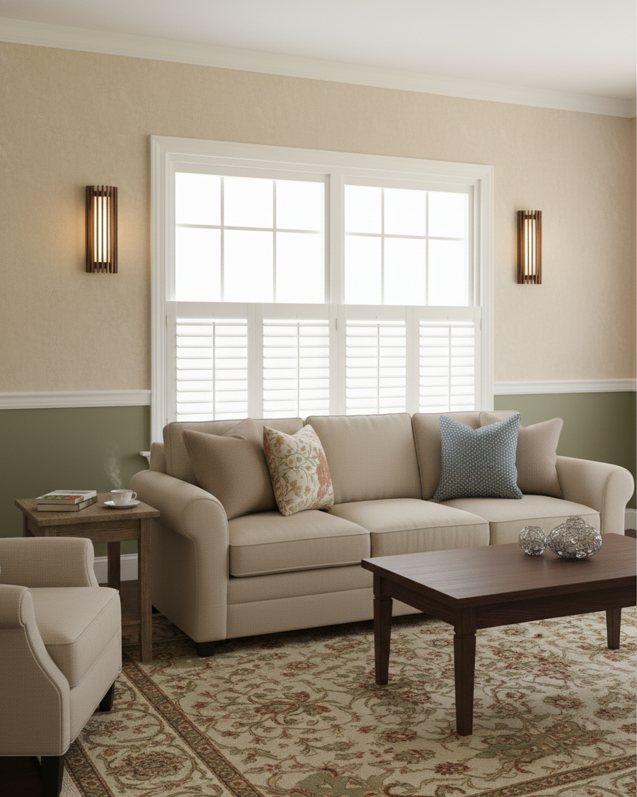 Regina Walnut Wall Lamp