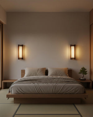Regina Walnut Wall Lamp