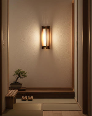 Regina Walnut Wall Lamp