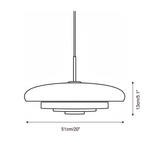 Resonant Pendant Lamp