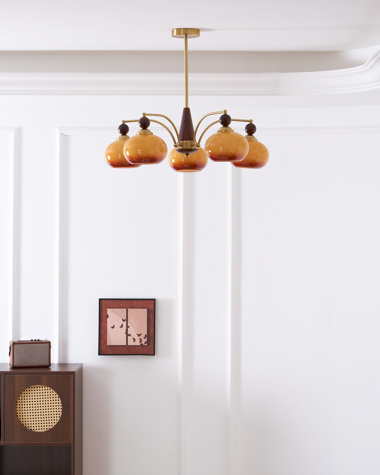 Retro Calliope Chandelier