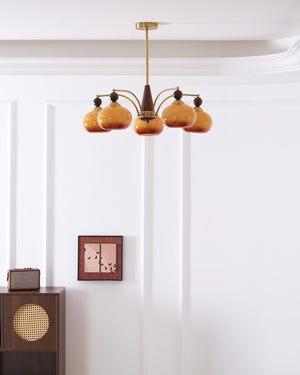 Retro Calliope Chandelier
