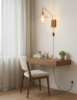 Retro Kelsey Plug In Wall Light