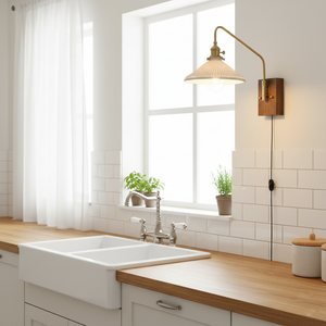 Retro Kelsey Plug In Wall Light