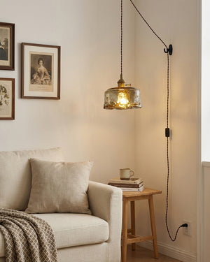 Retro Adonia Plug In Pendant Light