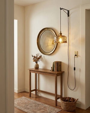 Retro Adonia Plug In Pendant Light