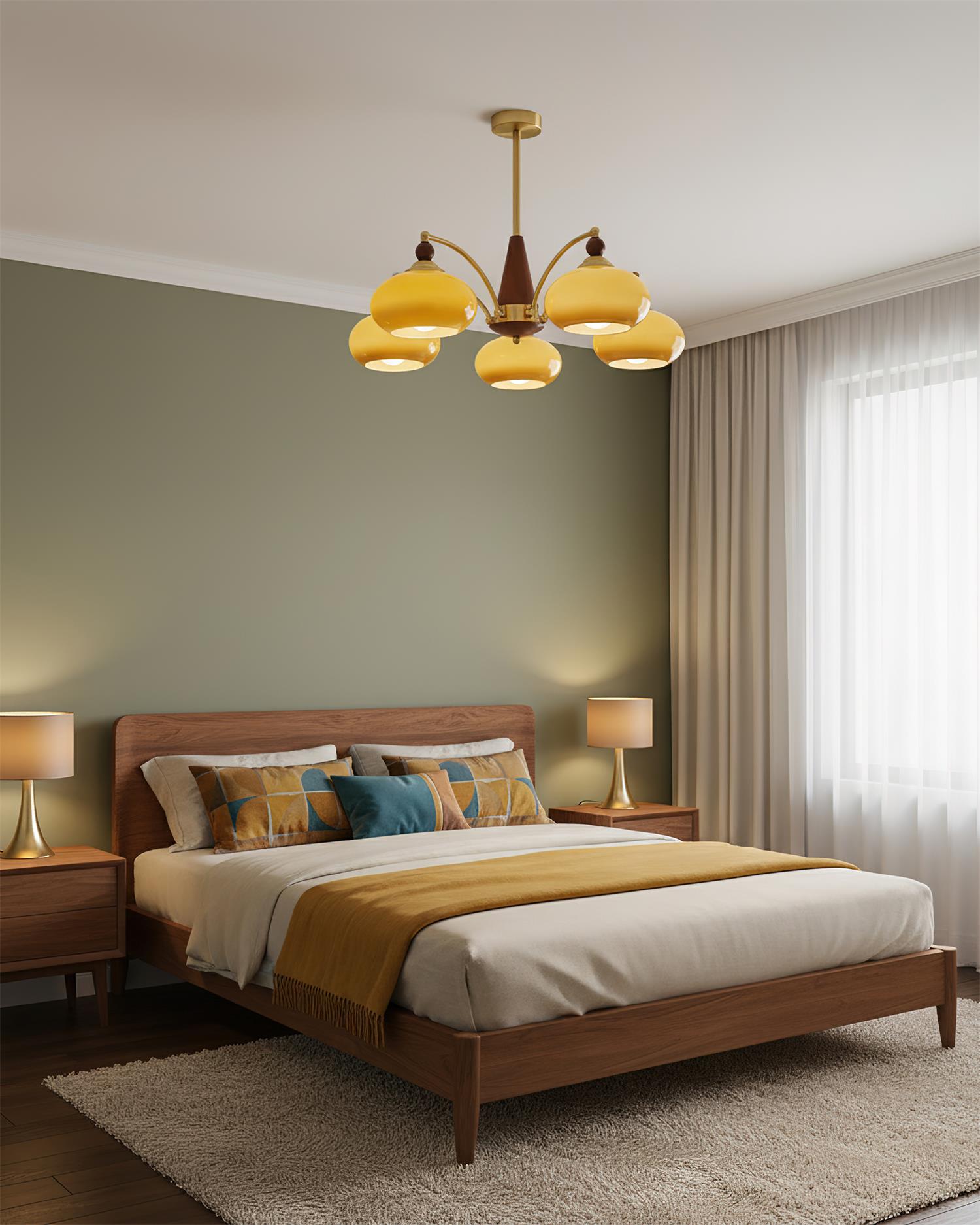 Retro Calliope Chandelier