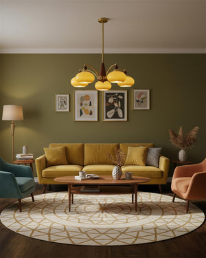 Retro Calliope Chandelier