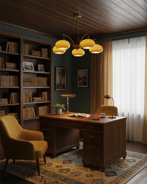 Retro Calliope Chandelier