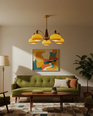 Retro Calliope Chandelier