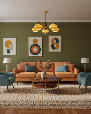 Retro Calliope Chandelier