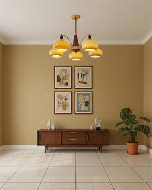Retro Calliope Chandelier
