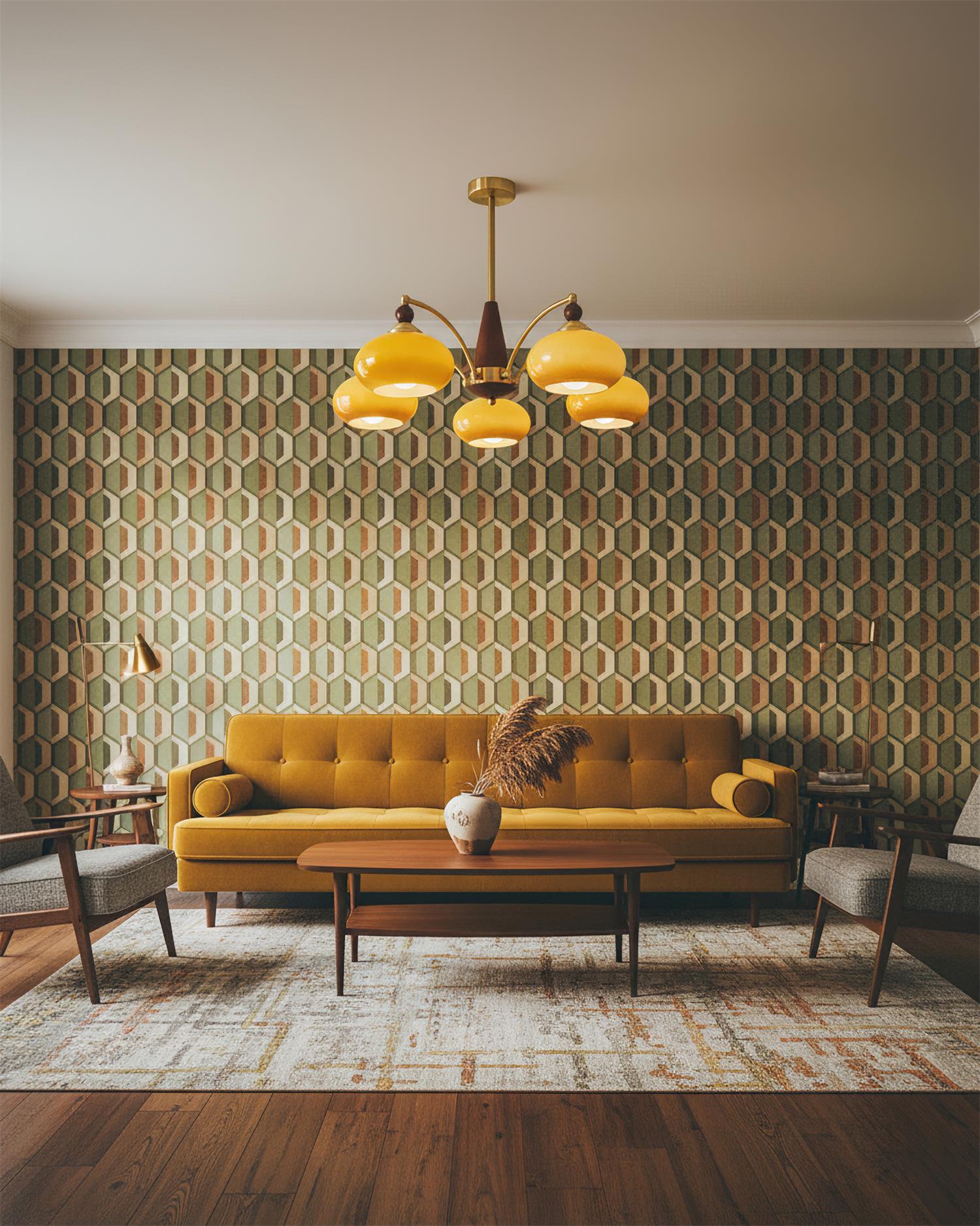 Retro Calliope Chandelier