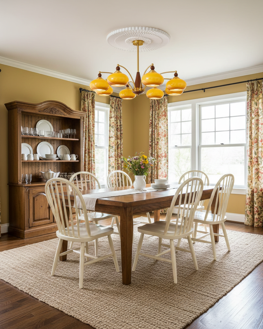 Retro Calliope Chandelier