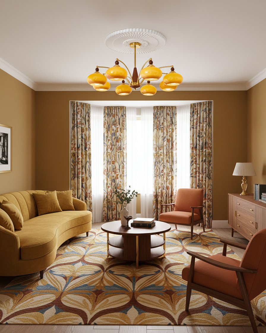 Retro Calliope Chandelier