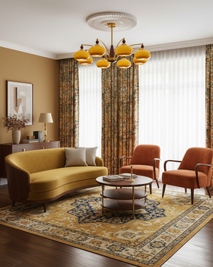 Retro Calliope Chandelier