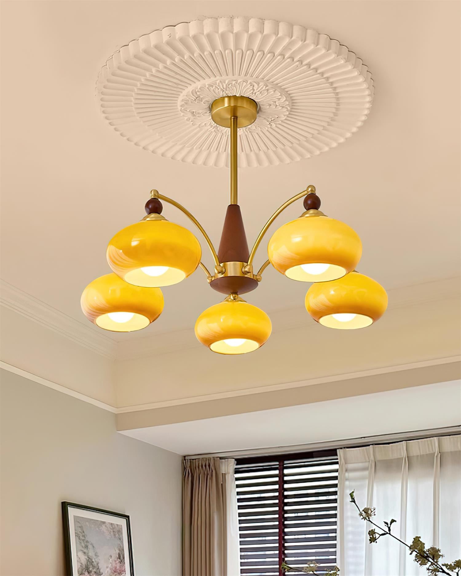 Retro Calliope Chandelier