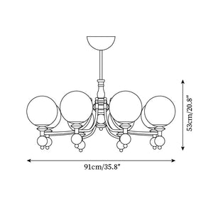 Retro Ellan Chandelier