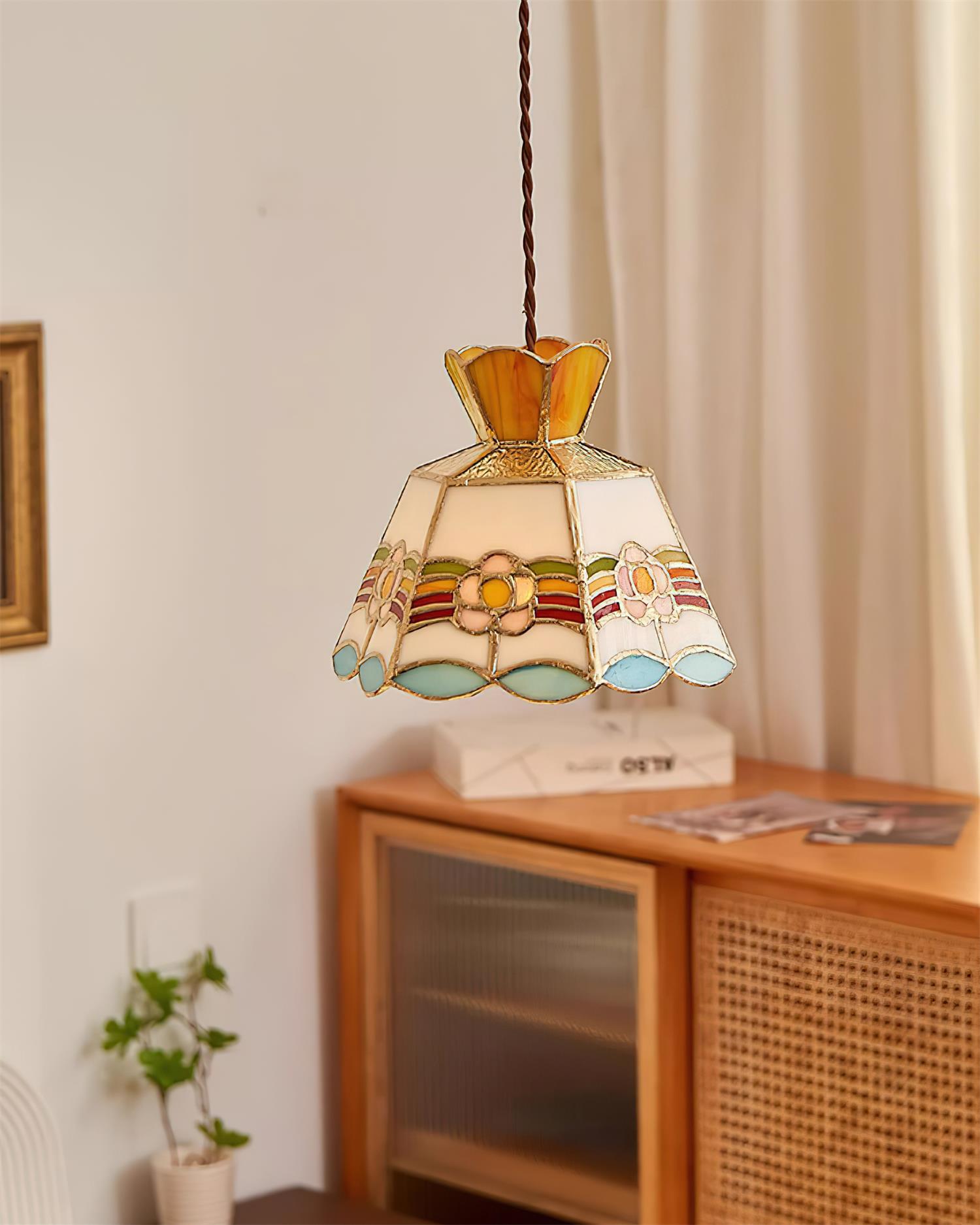 Retro Ketan Pendant Lamp