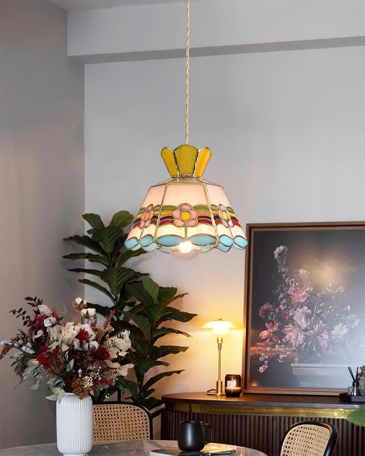 Retro Ketan Pendant Lamp