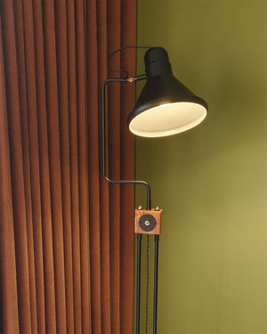 Retro Toia Floor Lamp 9.8″- 63″ - Docos