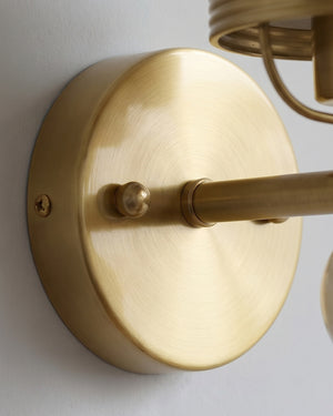 Retro Yuna Alabaster Wall Sconce